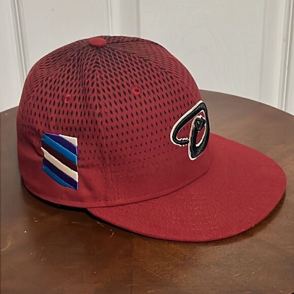 🔥ARIZONA DIAMONDBACKS Authentic MLB New Era 59Fifty Fitted Hat 6 7/8 - PERFECT! - Picture 2 of 9